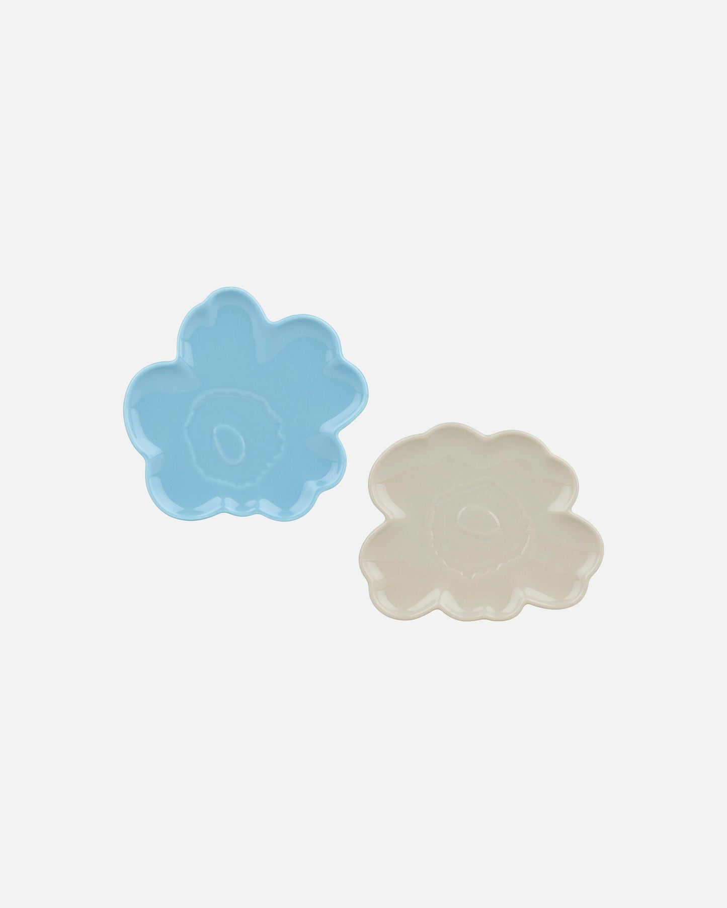 Unikko Shape Plate 13 Cm 2 Pcs