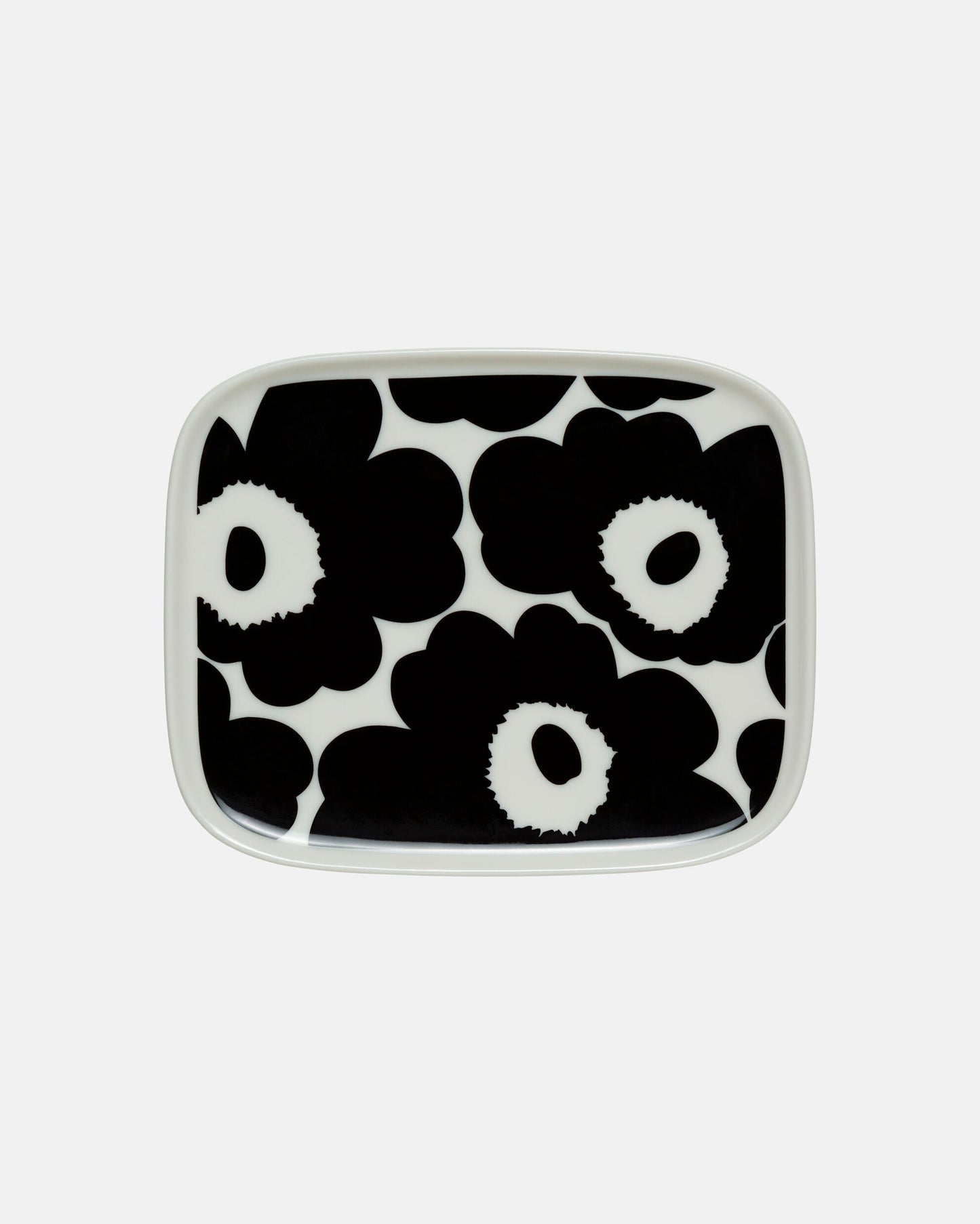 Oiva / Unikko Plate 15X12 Cm