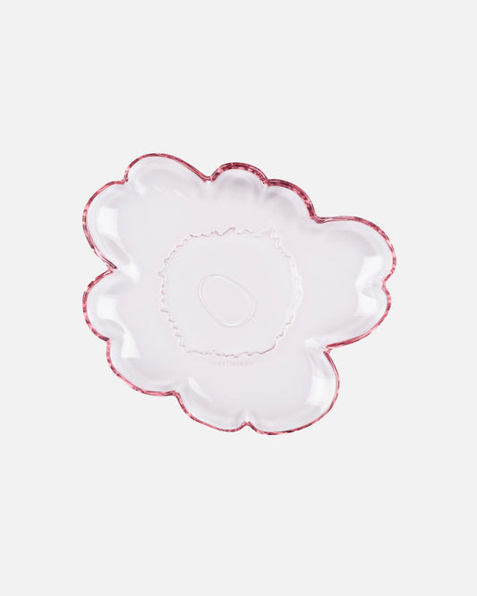 Unikko Glass Plate 20 Cm