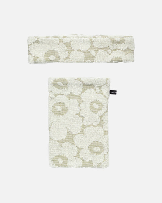 Mini Unikko Bath Mitt+Headband