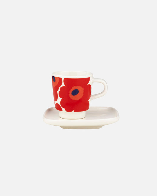 Oiva / Unikko Espresso Cup And Plate