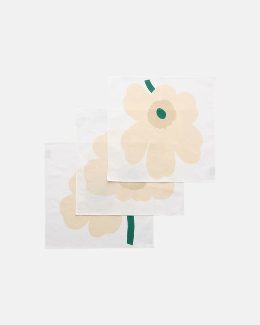 Unikko Fabric Napkin Set 3Pcs