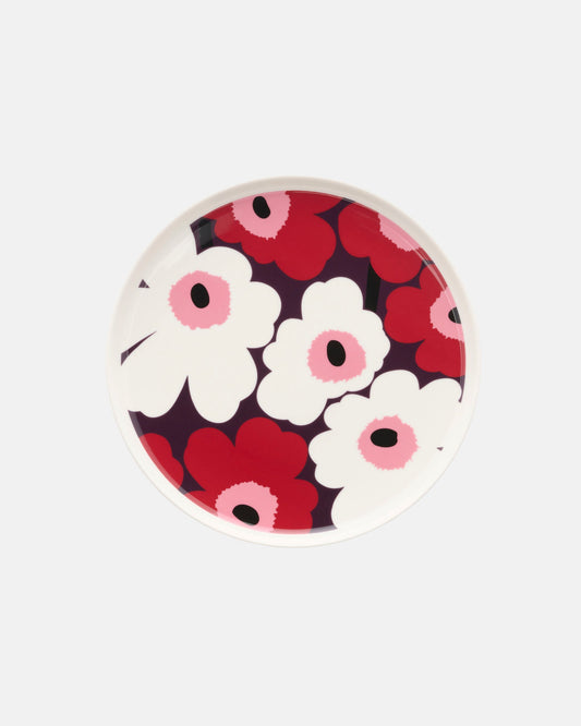 Oiva / Unikko Plate 25 Cm