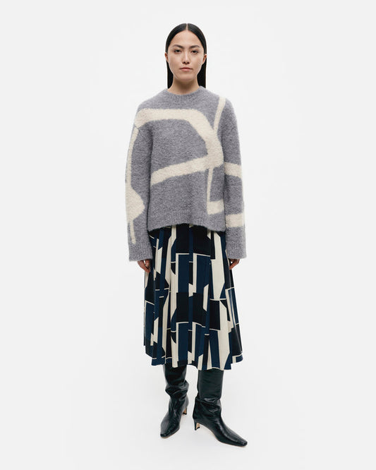 Intuitio Rappu knitted wool pullover - Marimekko MY