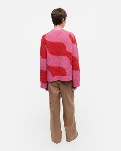 Intuitio Taifuuni knitted wool pullover - Marimekko MY