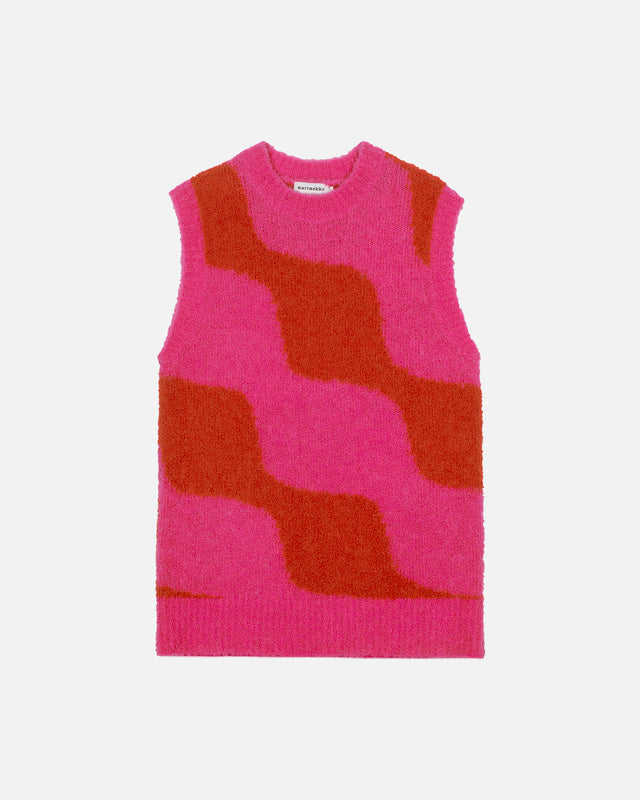 Elementti Taifuuni knitted wool vest - Marimekko MY