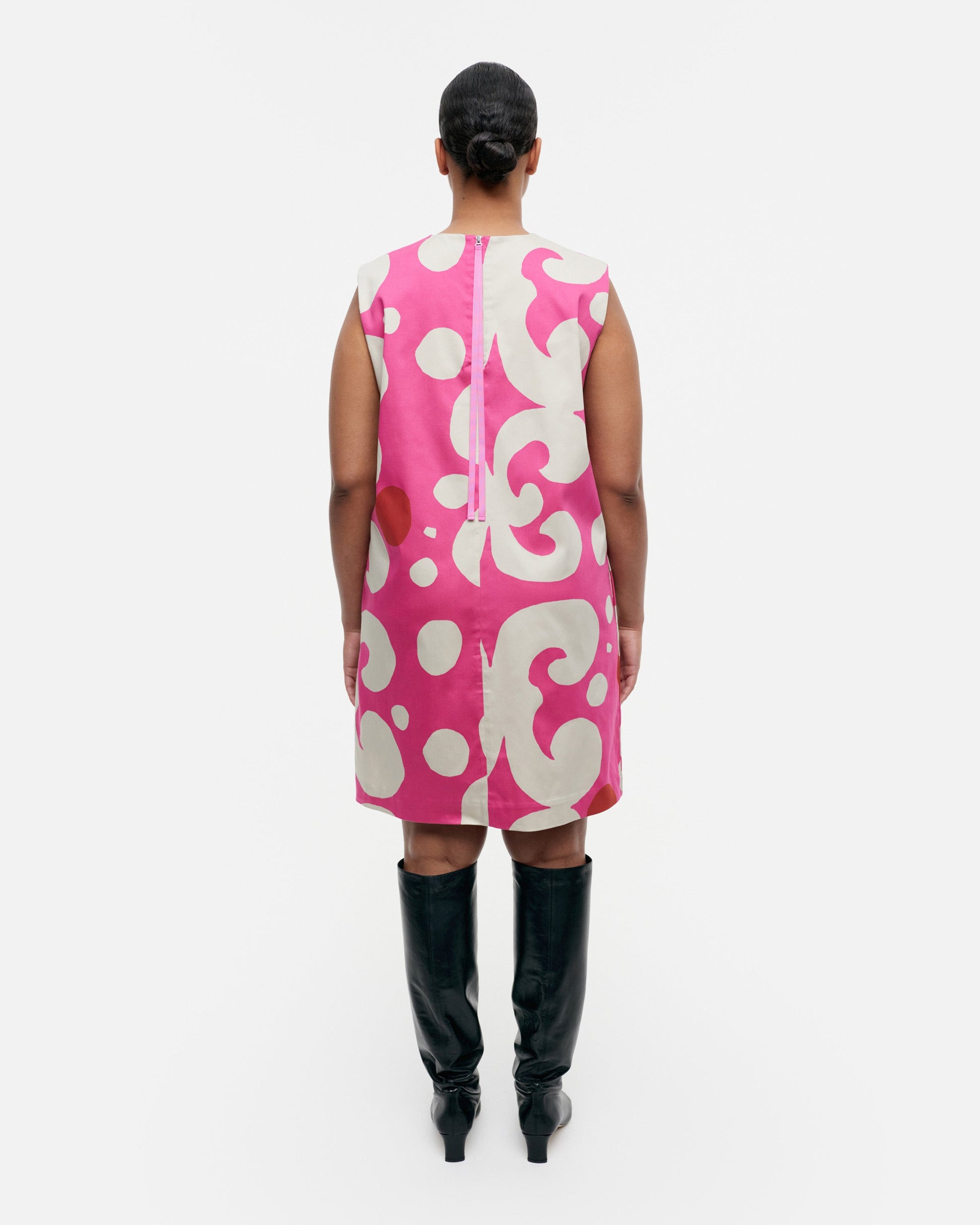 Siluetti Keidas Cotton Sateen Dress - Marimekko MY