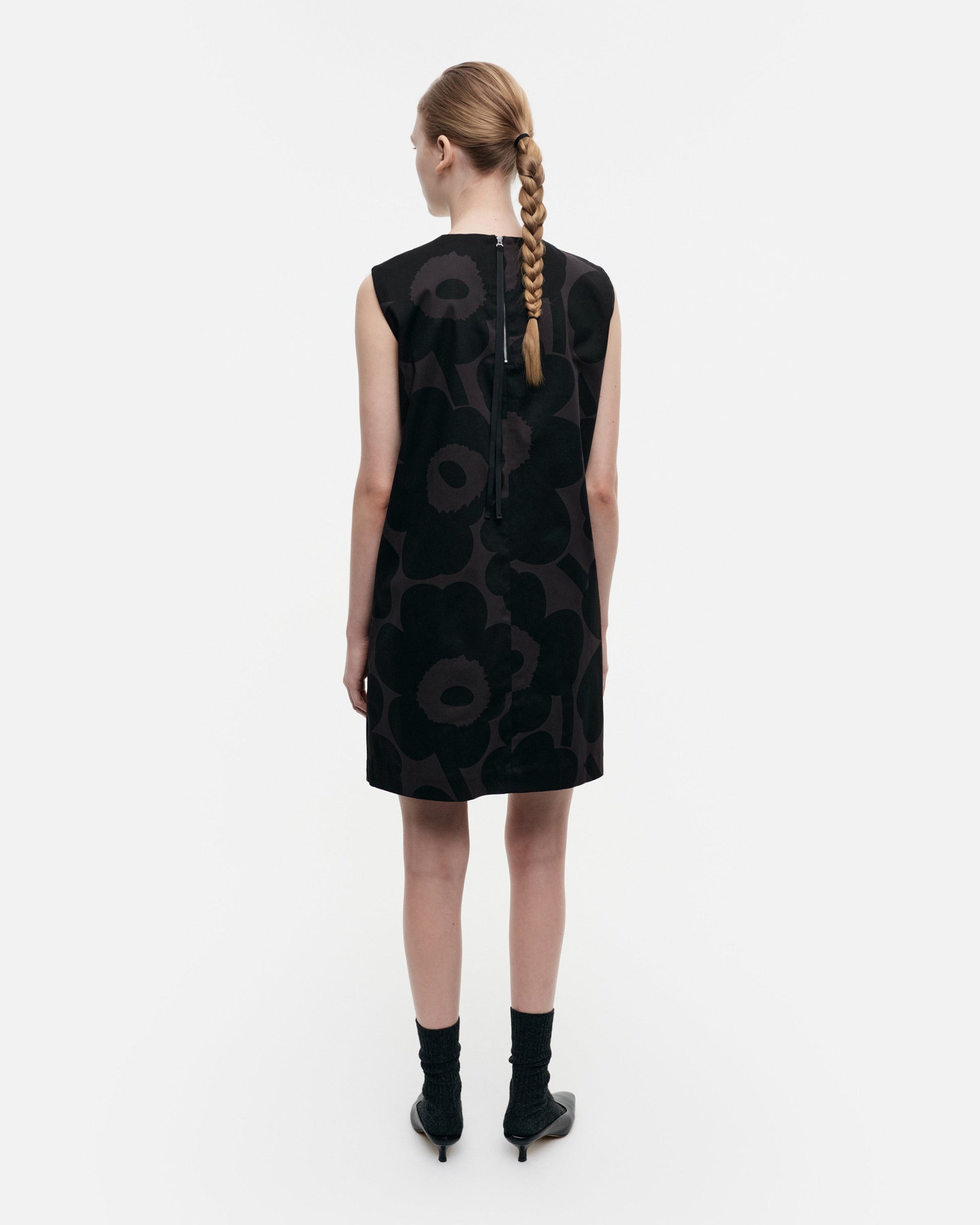 Siluetti Unikko Cotton Sateen Dress - Marimekko MY