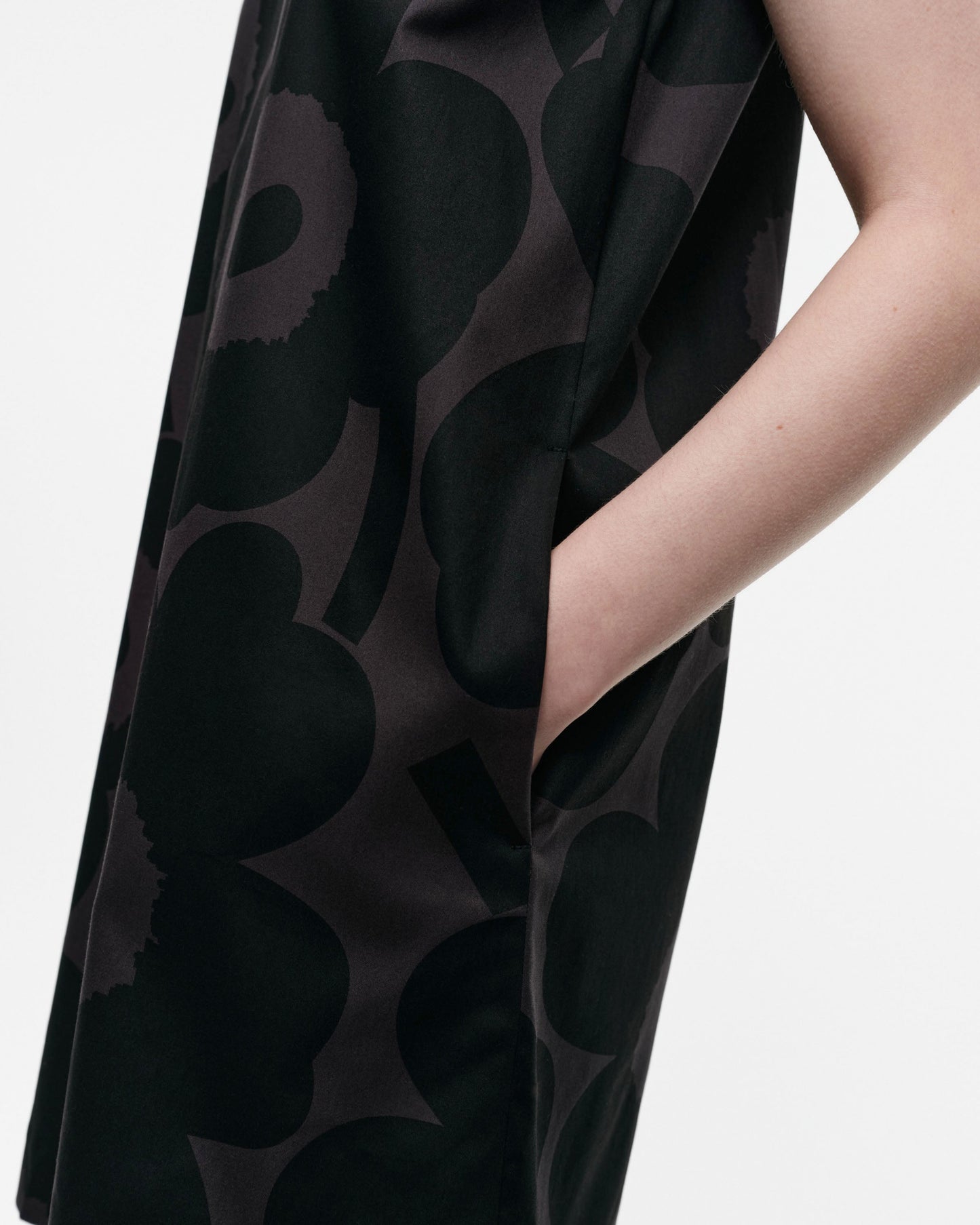 Siluetti Unikko Cotton Sateen Dress - Marimekko MY