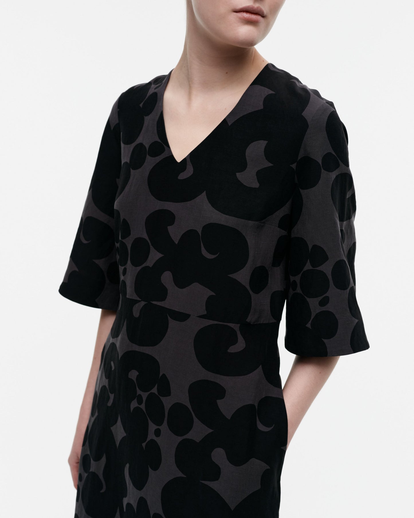 Vinjetti Pieni Keidas Cupro Mix Dress - Marimekko MY