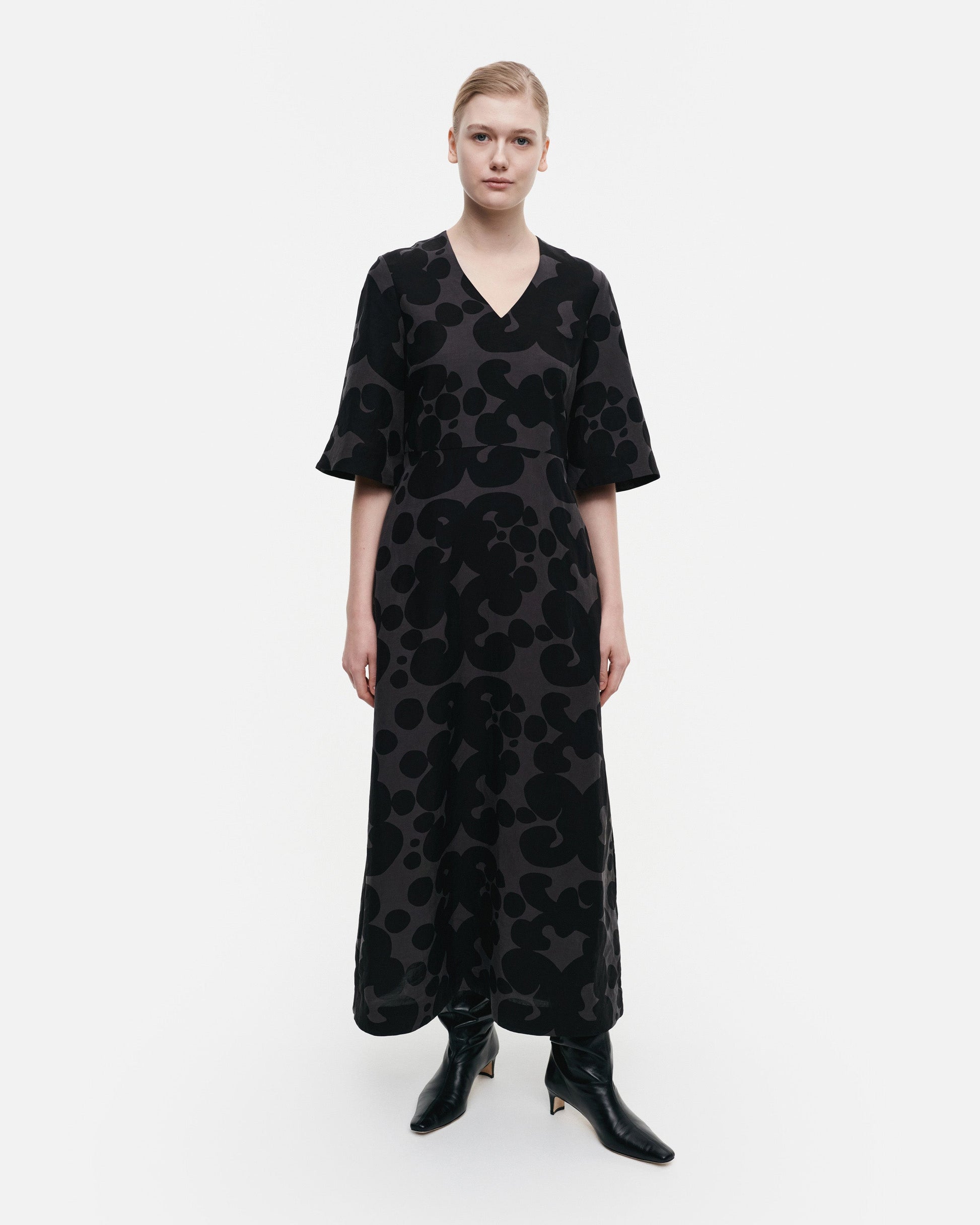 Vinjetti Pieni Keidas Cupro Mix Dress - Marimekko MY