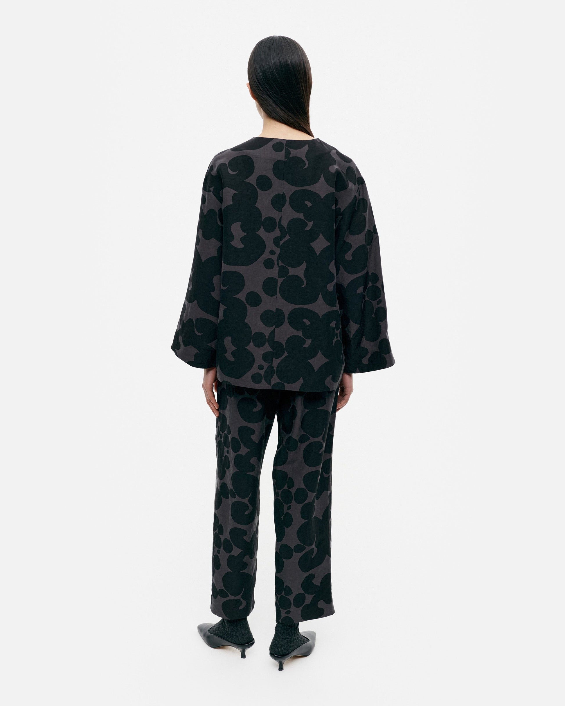 Voluutta Pieni Keidas Cupro Mix Blouse - Marimekko MY