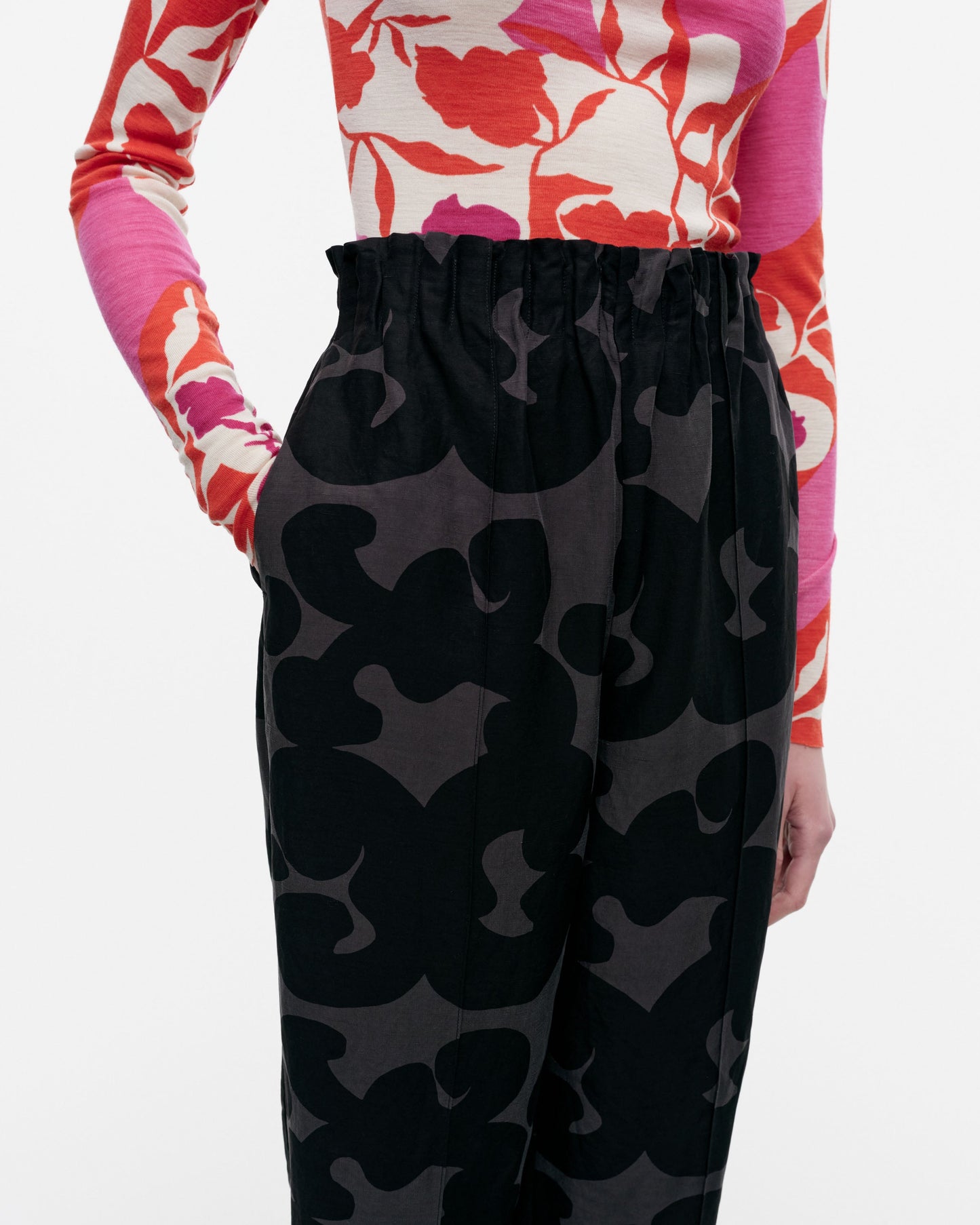 Valööri Pieni Keidas Cupro Mix Trousers - Marimekko MY