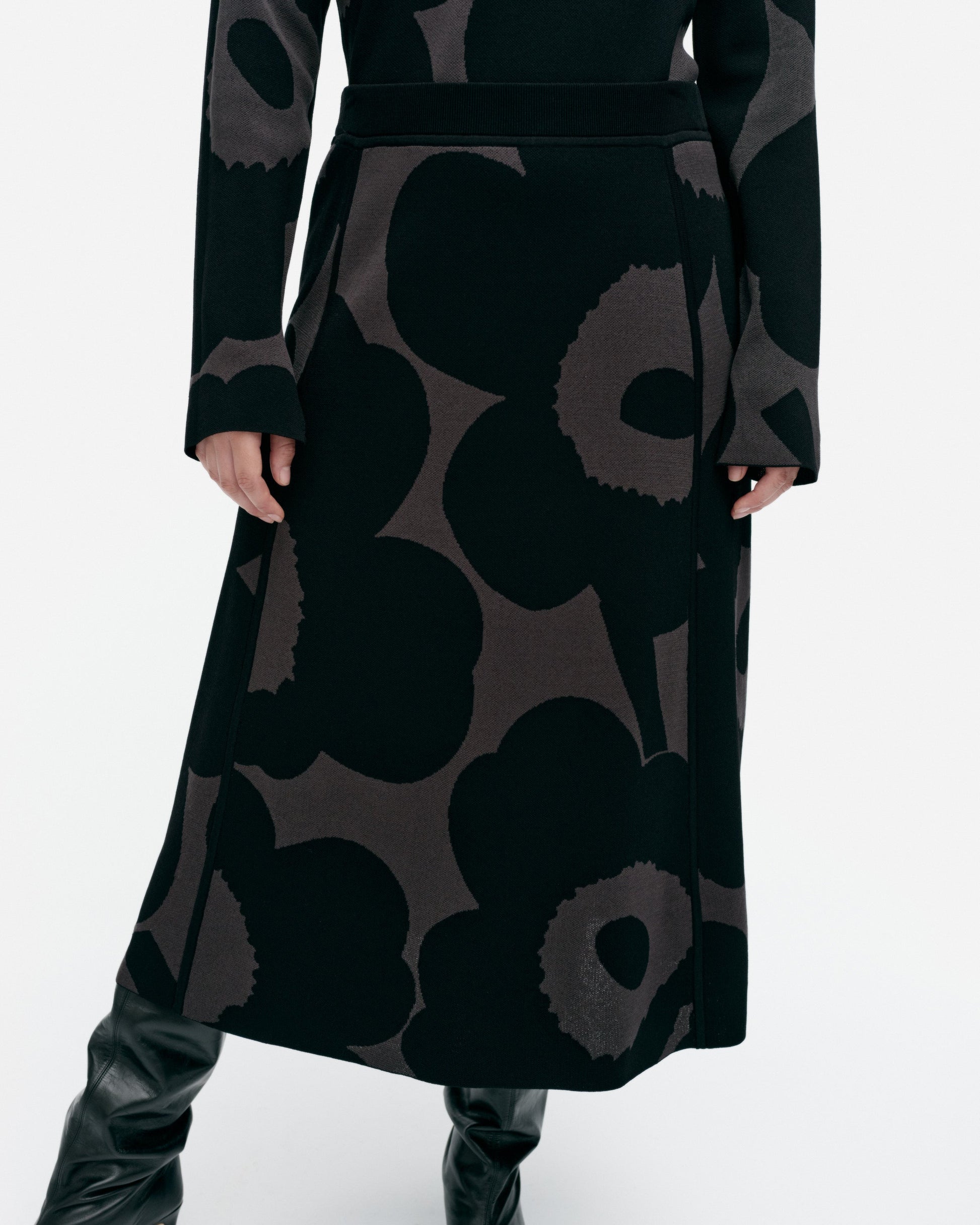 Kaukainen Unikko Knitted Skirt - Marimekko MY