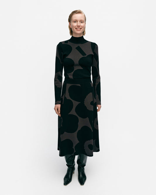 Kaukainen Unikko Knitted Skirt - Marimekko MY