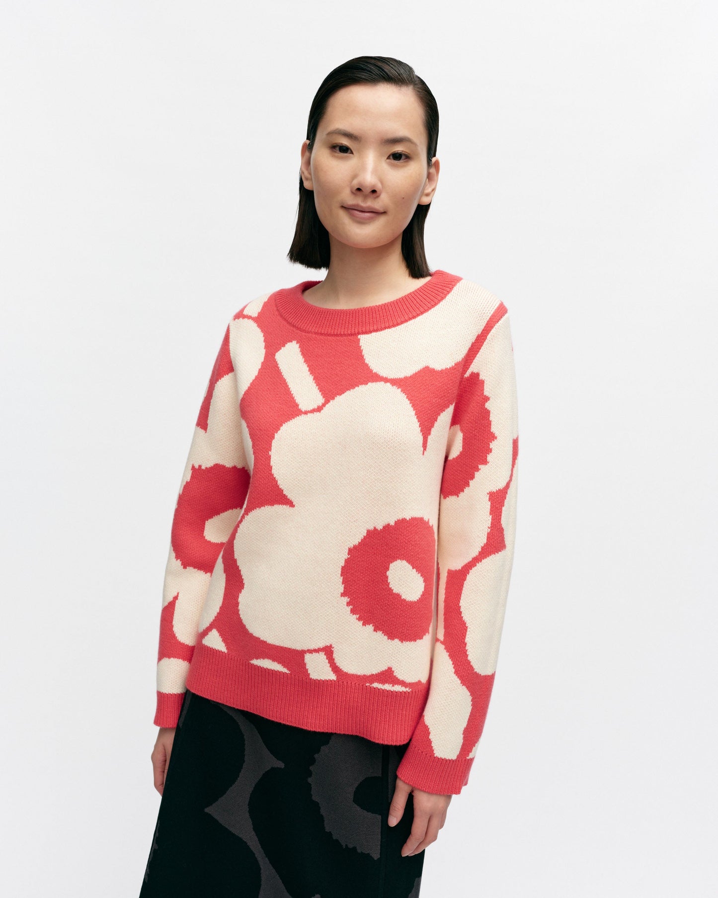 Suunta Unikko Knitted Wool Pullover - Marimekko MY