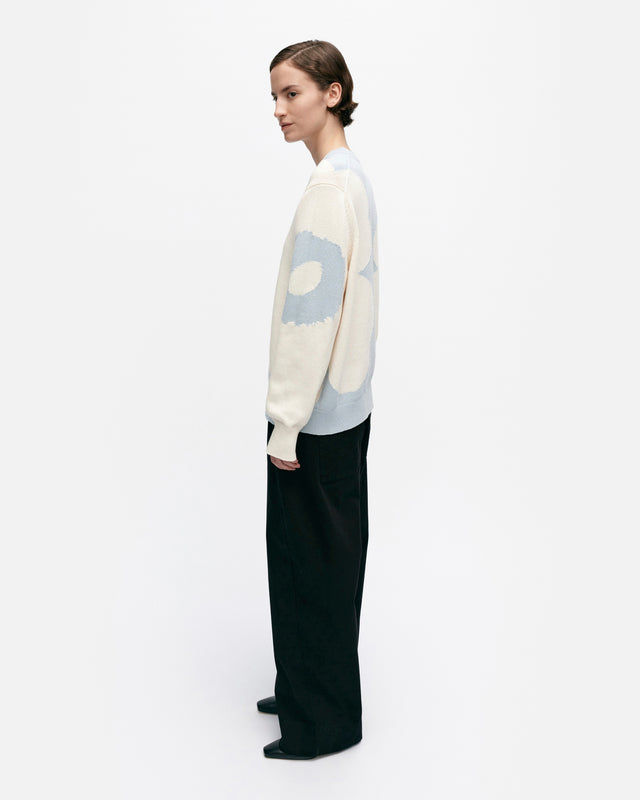 Arkki Heijastus Unikko Knitted Cotton Pullover - Marimekko MY