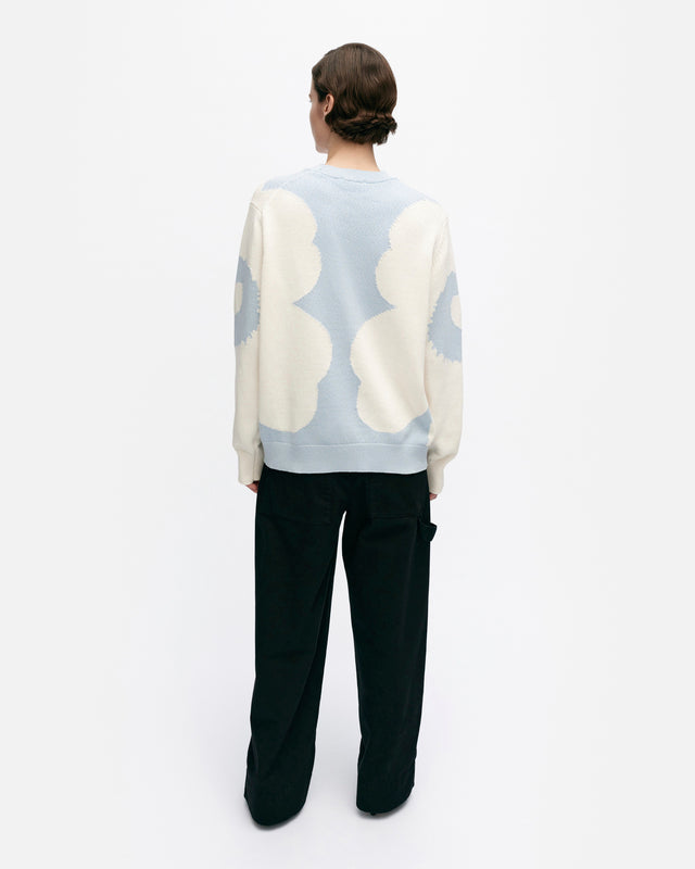 Arkki Heijastus Unikko Knitted Cotton Pullover - Marimekko MY