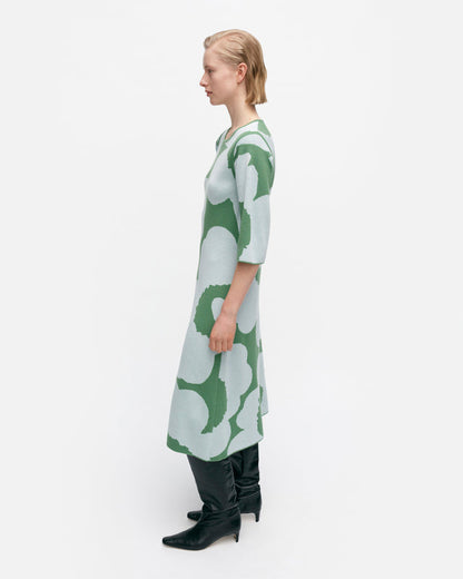 Pointti Unikko Knitted Wool Dress - Marimekko MY