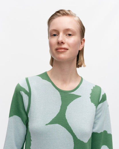 Pointti Unikko Knitted Wool Dress - Marimekko MY