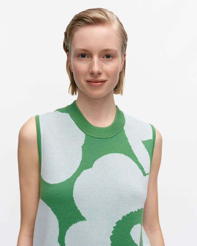 Kulma Unikko Knitted Wool Vest - Marimekko MY