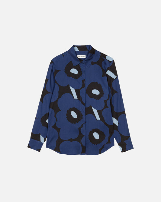 Maija Unikko Silk Shirt - Marimekko MY