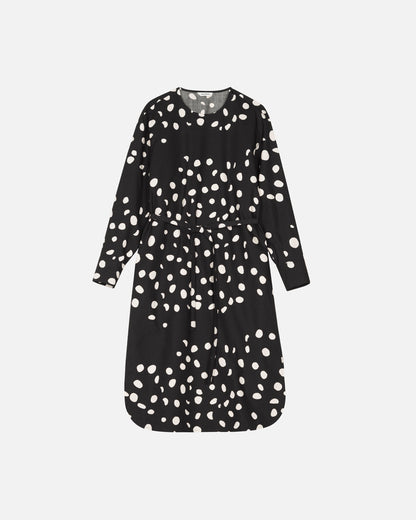 Febina Pilkku Cotton Poplin Dress - Marimekko MY