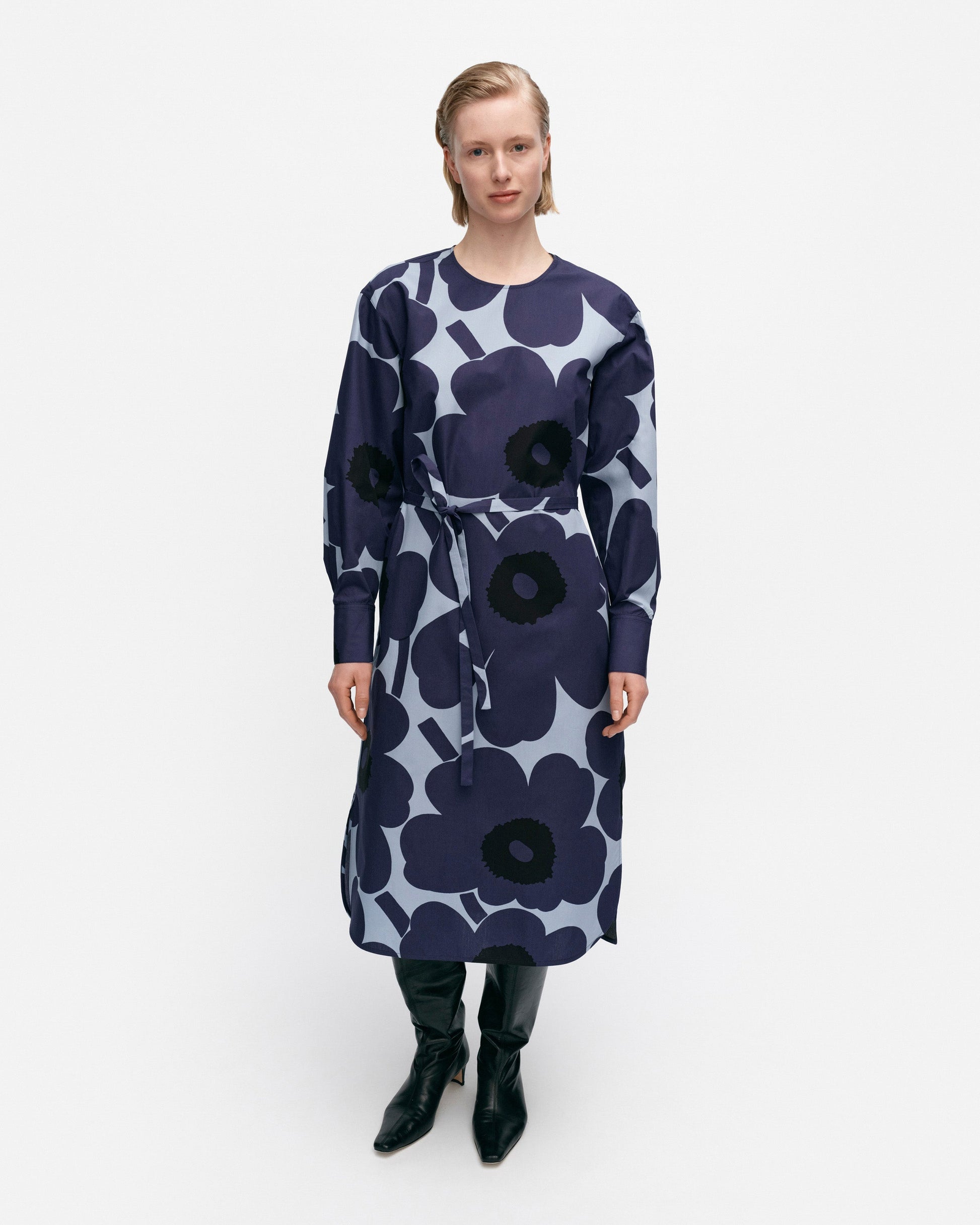 Febina Unikko Cotton Poplin Dress - Marimekko MY