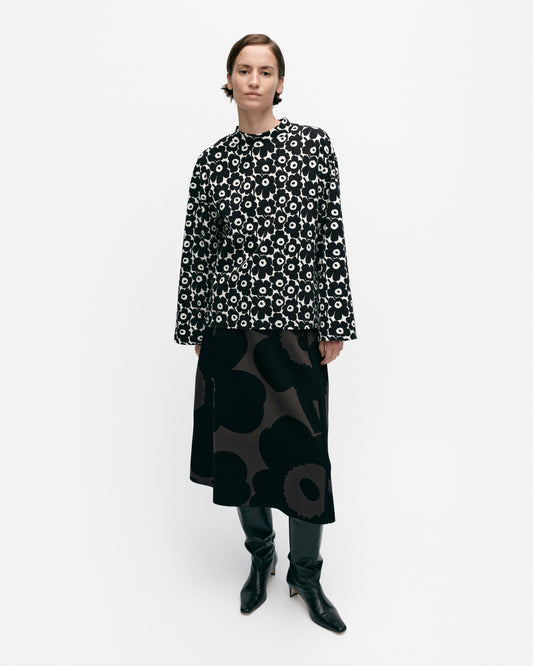 Valkea Unikko Jersey Top - Marimekko MY