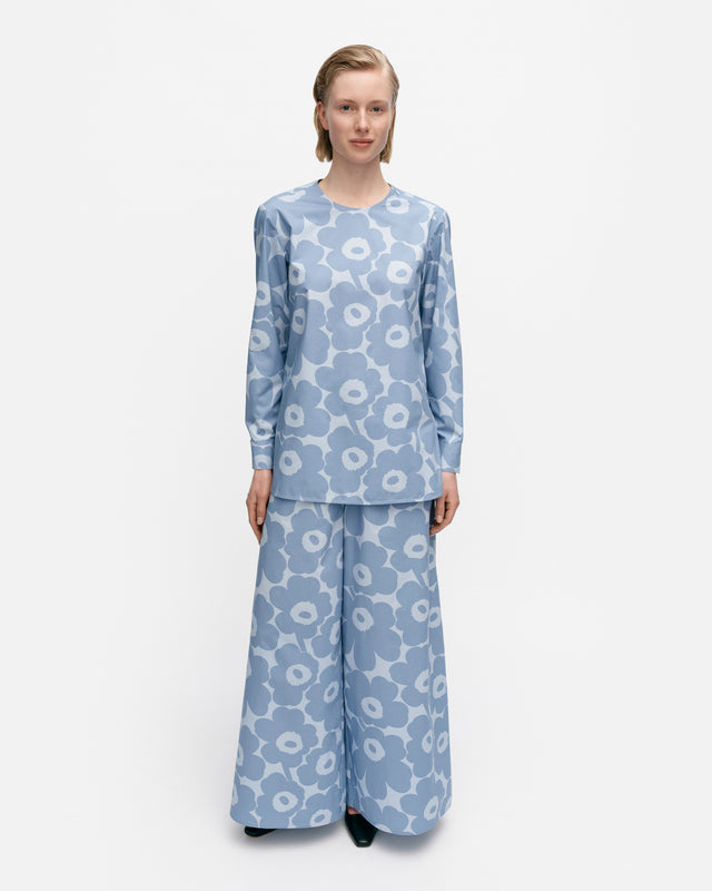 Kehu Unikko Cotton Poplin Blouse - Marimekko MY