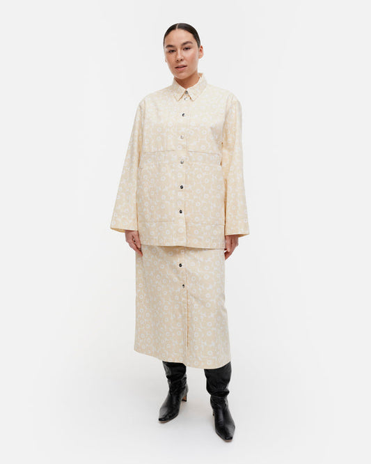 Paluu Unikko cotton overshirt