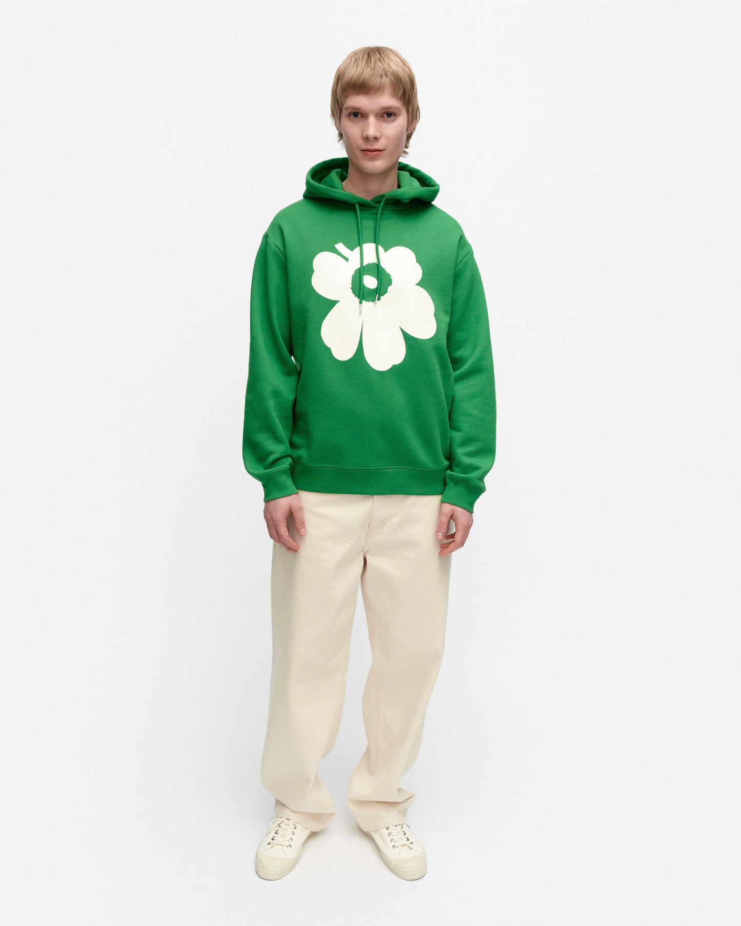 Runoja Unikko Placement Hoodie - Marimekko MY