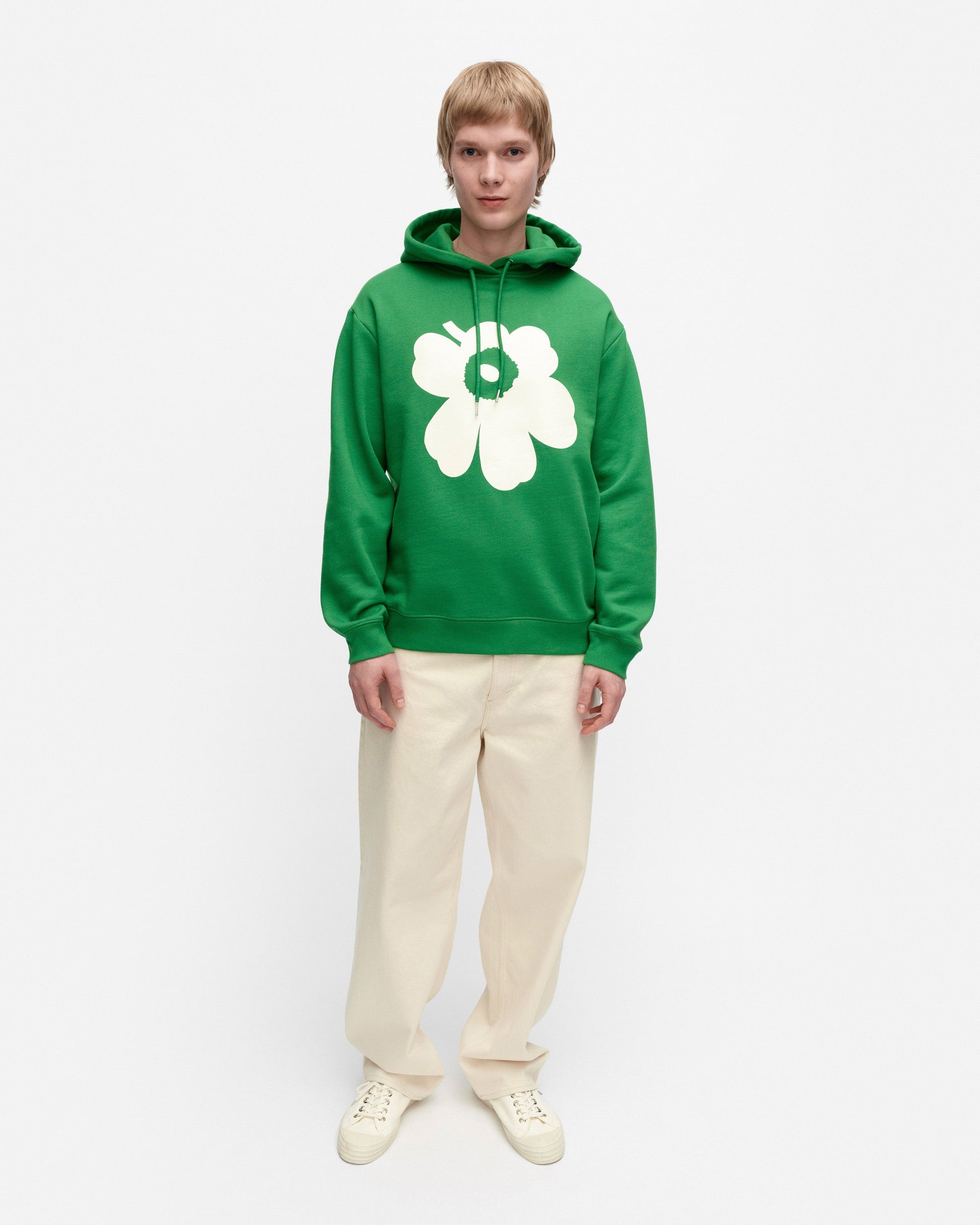 Runoja Unikko Placement Hoodie - Marimekko MY