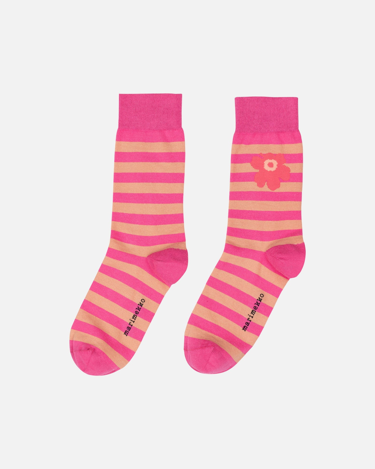 Kasvaa Tasaraita Unikko One Socks - Marimekko MY