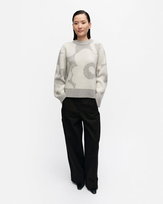 Virtaus Unikko Knitted Wool Pullover - Marimekko MY