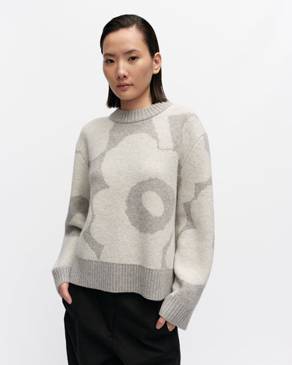 Virtaus Unikko Knitted Wool Pullover - Marimekko MY