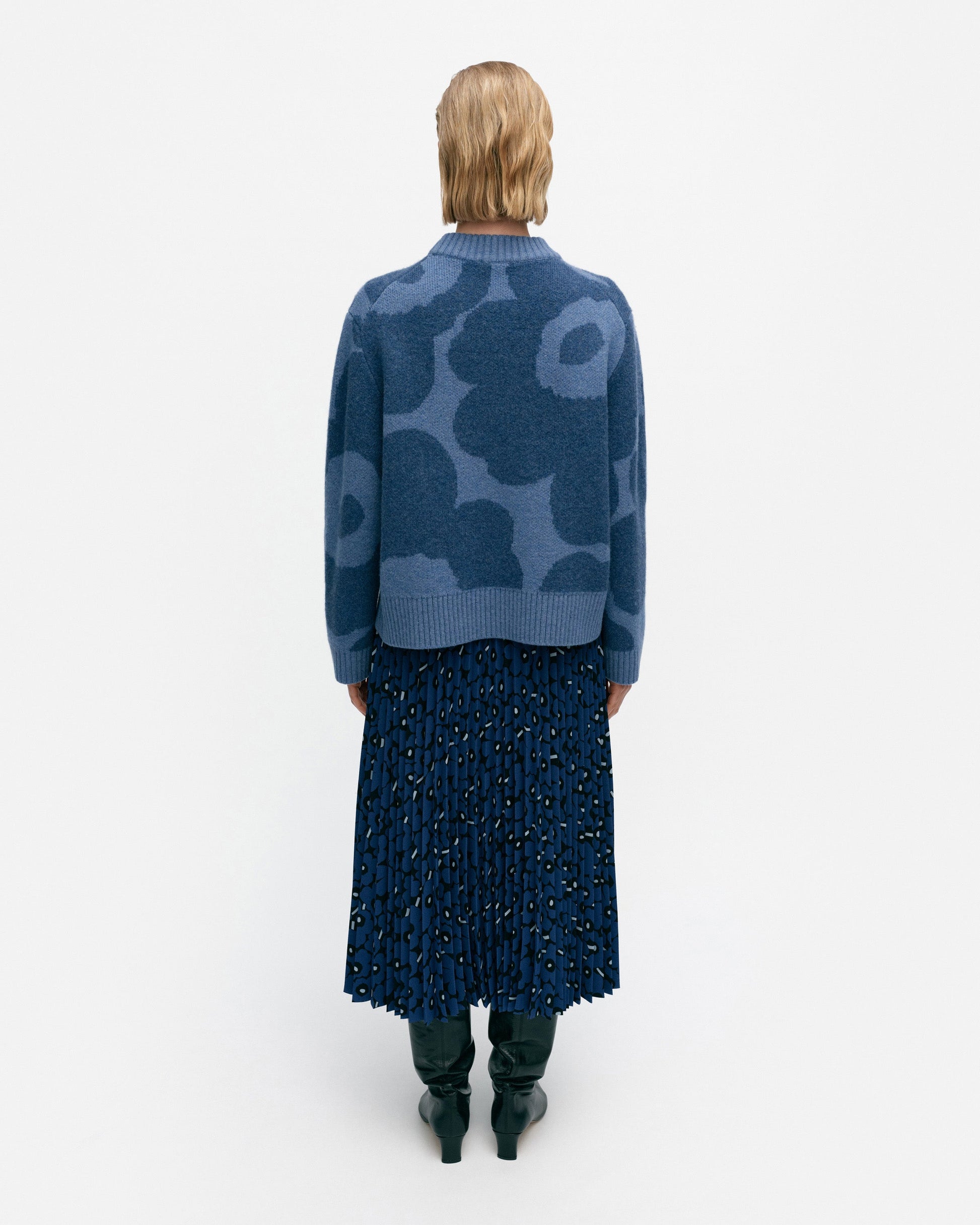 Virtaus Unikko Knitted Wool Pullover - Marimekko MY