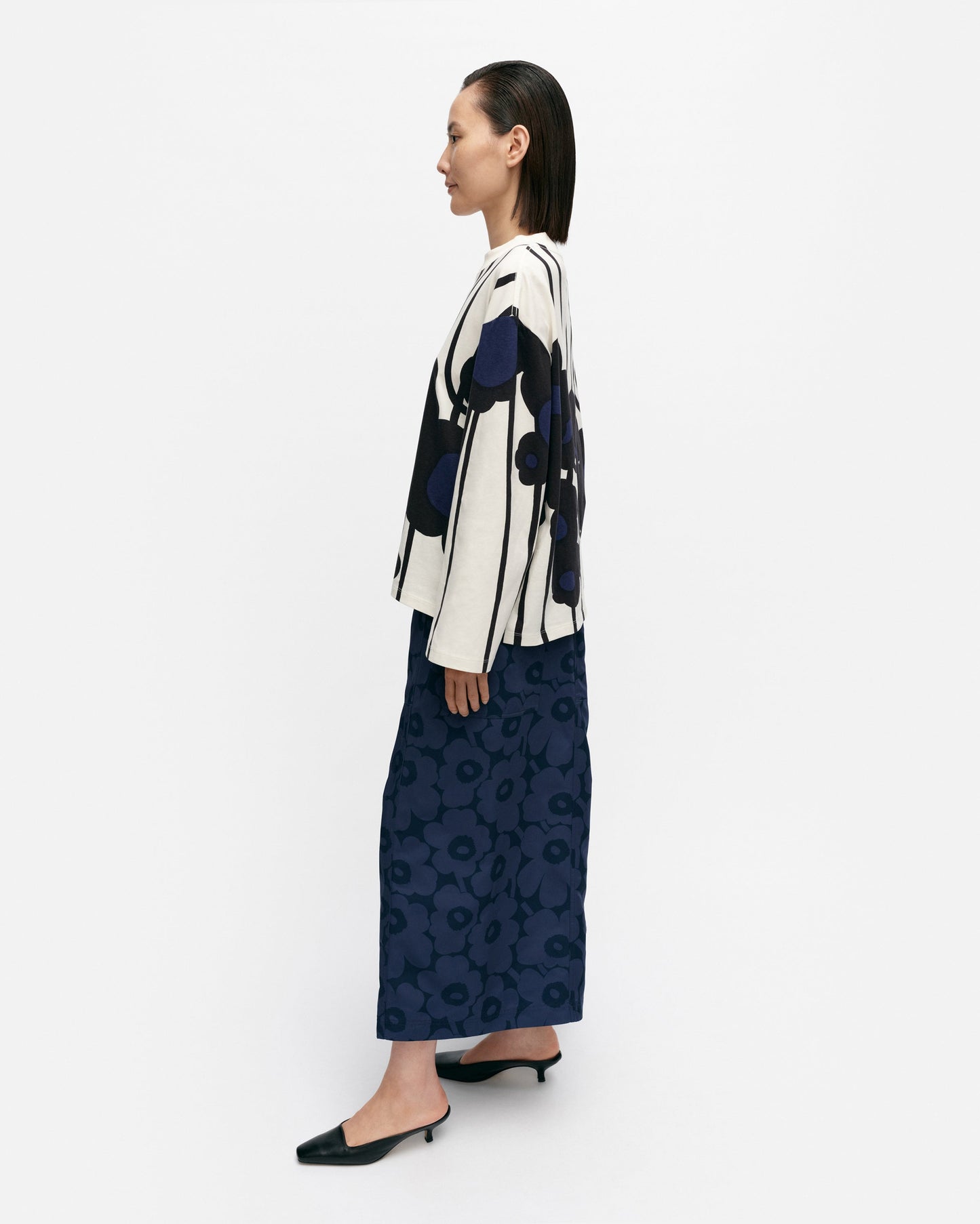 Valkea Lammet Jersey Top - Marimekko MY