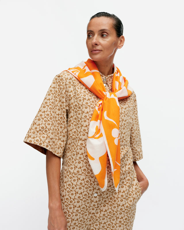 Jåhha Nokturno cotton silk blend scarf