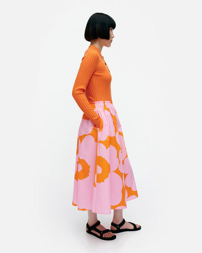 Garrel Unikko cotton poplin skirt