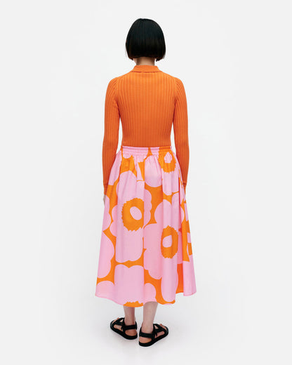 Garrel Unikko cotton poplin skirt