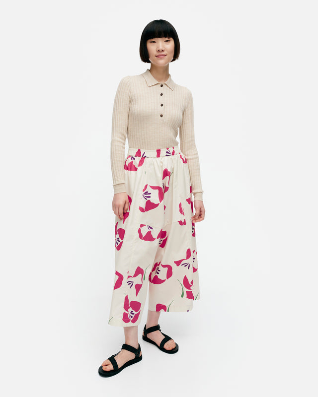 Kressida Helakka cotton poplin culottes