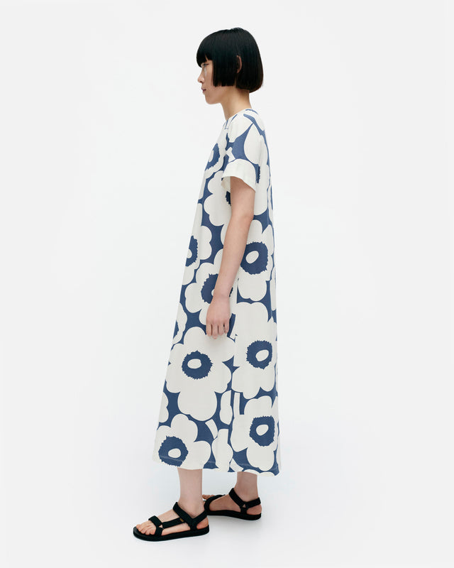 Pisteinen Unikko jersey dress