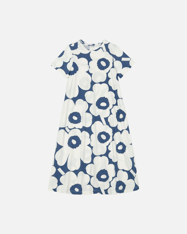 Pisteinen Unikko jersey dress