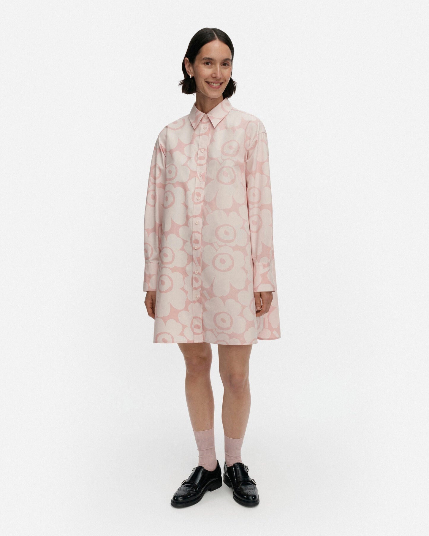 Kuvitelma Unikko Cotton Shirt Dress