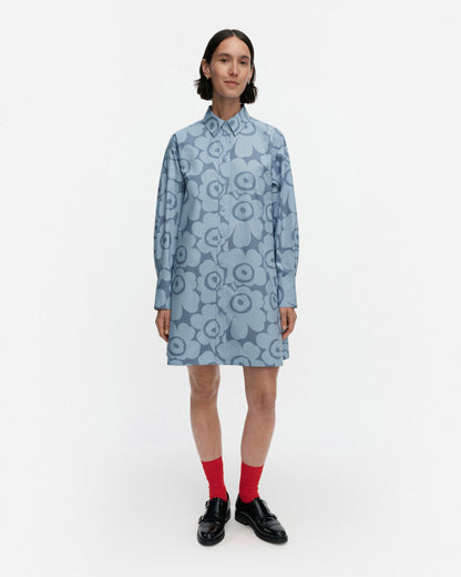 Kuvitelma Unikko Cotton Shirt Dress