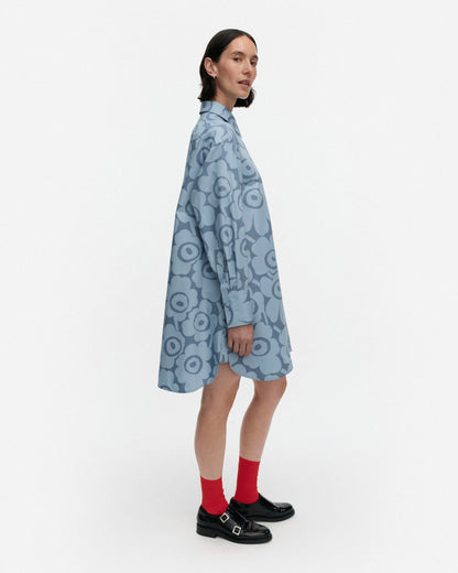 Kuvitelma Unikko Cotton Shirt Dress