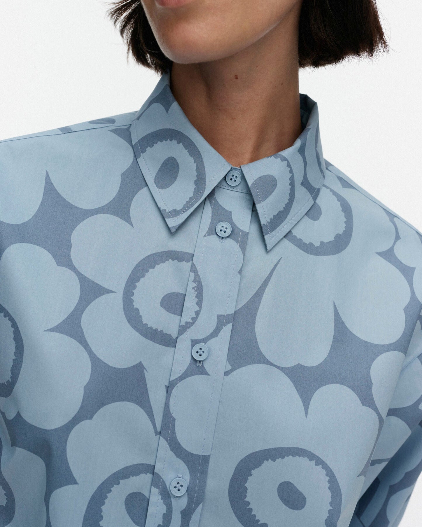 Kuvitelma Unikko Cotton Shirt Dress