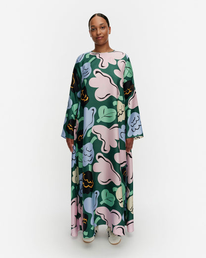 Kaunista Kukasta Kukkaan Silk Dress