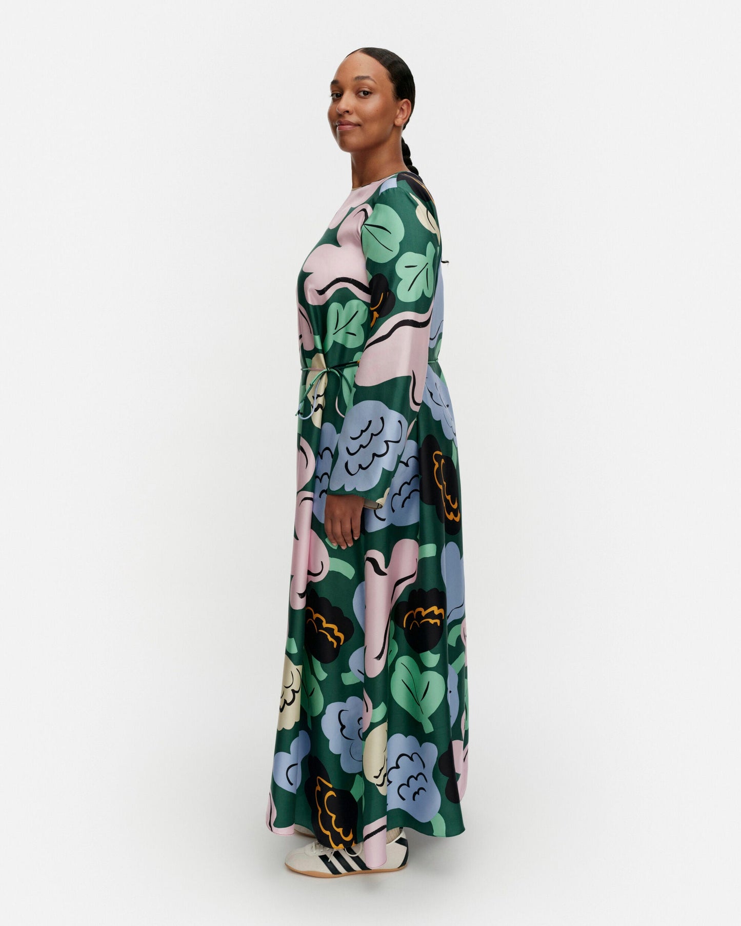 Kaunista Kukasta Kukkaan Silk Dress